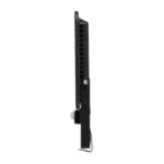 GLOBOSTAR® AURORA 61443 Προβολέας με Ανιχνευτή PIR / Αισθητήρα Κίνησης LED 100W 12500lm 120° AC 220-240V Αδιάβροχο IP67 Ψυχρό Λευκό 6000K - Lumileds SMD Chip - TÜV Rheinland Certified - Μαύρο Ματ - Μ25 x Π6.5 x Υ27.5cm - 3 Χρόνια Εγγύηση - Image 4