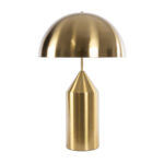 GLOBOSTAR® URANUS-L 61459 Μοντέρνο Επιτραπέζιο Φωτιστικό Πορτατίφ με Ντουί 2 x E27 AC 220-240V IP20 - Χρυσό - Μ50 x Π50 x Υ77cm - Image 3