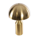 GLOBOSTAR® URANUS-L 61459 Μοντέρνο Επιτραπέζιο Φωτιστικό Πορτατίφ με Ντουί 2 x E27 AC 220-240V IP20 - Χρυσό - Μ50 x Π50 x Υ77cm - Image 4