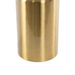 GLOBOSTAR® URANUS-L 61459 Μοντέρνο Επιτραπέζιο Φωτιστικό Πορτατίφ με Ντουί 2 x E27 AC 220-240V IP20 - Χρυσό - Μ50 x Π50 x Υ77cm - Image 5