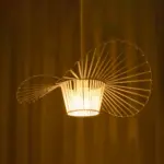 GLOBOSTAR® LUMINOVA 61465 Μοντέρνο Κρεμαστό Φωτιστικό Οροφής με Ντουί 1 x E27 AC 220-240V IP20 - Λευκό - Μ60 x Π60 x Υ25cm - Image 3