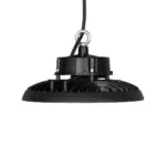 GLOBOSTAR® INDUSTRY 61501 Βιομηχανικό Φωτιστικό Καμπάνα High Bay UFO LED 150W 22500lm 90° AC 220-240V Αδιάβροχο IP65 Φυσικό Λευκό 5000K - Sanan Opto SMD Chip & TÜV SÜD Driver - Μαύρο Ματ - Μ26.5 x Π26.5 x Υ15cm - 5 Χρόνια Εγγύηση - Image 3