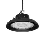 GLOBOSTAR® INDUSTRY 61501 Βιομηχανικό Φωτιστικό Καμπάνα High Bay UFO LED 150W 22500lm 90° AC 220-240V Αδιάβροχο IP65 Φυσικό Λευκό 5000K - Sanan Opto SMD Chip & TÜV SÜD Driver - Μαύρο Ματ - Μ26.5 x Π26.5 x Υ15cm - 5 Χρόνια Εγγύηση - Image 4