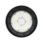 GLOBOSTAR® INDUSTRY 61501 Βιομηχανικό Φωτιστικό Καμπάνα High Bay UFO LED 150W 22500lm 90° AC 220-240V Αδιάβροχο IP65 Φυσικό Λευκό 5000K - Sanan Opto SMD Chip & TÜV SÜD Driver - Μαύρο Ματ - Μ26.5 x Π26.5 x Υ15cm - 5 Χρόνια Εγγύηση - Image 6