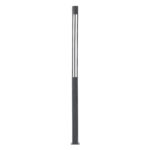 GloboStar® CANCUN 61510 Urban Light Φωτιστικό Πάρκου - Πλατείας - Κήπου Ύψους 3.5 μέτρων LED 40W 5440lm 60° AC100-240VAC IP67 IK09 - D15.5 x H350cm - Anthracite Grey - Φυσικό Λευκό 4000K - LUMILEDS - MEAN WELL DRIVER - 5 Years Warranty - Image 3