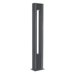 GloboStar® MERIDA 61513 Urban Light Φωτιστικό Πάρκου - Πλατείας - Κήπου Ύψους 2 μέτρων LED 40W 5440lm 60° AC100-240VAC IP67 IK09 - Μ32 x Π13 x Υ200cm - Anthracite Grey - Φυσικό Λευκό 4000K - LUMILEDS - MEAN WELL DRIVER - 5 Years Warranty - Image 3