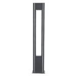 GloboStar® MERIDA 61513 Urban Light Φωτιστικό Πάρκου - Πλατείας - Κήπου Ύψους 2 μέτρων LED 40W 5440lm 60° AC100-240VAC IP67 IK09 - Μ32 x Π13 x Υ200cm - Anthracite Grey - Φυσικό Λευκό 4000K - LUMILEDS - MEAN WELL DRIVER - 5 Years Warranty - Image 4