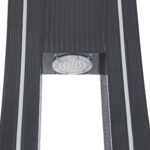 GloboStar® MERIDA 61513 Urban Light Φωτιστικό Πάρκου - Πλατείας - Κήπου Ύψους 2 μέτρων LED 40W 5440lm 60° AC100-240VAC IP67 IK09 - Μ32 x Π13 x Υ200cm - Anthracite Grey - Φυσικό Λευκό 4000K - LUMILEDS - MEAN WELL DRIVER - 5 Years Warranty - Image 5