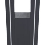GloboStar® MERIDA 61513 Urban Light Φωτιστικό Πάρκου - Πλατείας - Κήπου Ύψους 2 μέτρων LED 40W 5440lm 60° AC100-240VAC IP67 IK09 - Μ32 x Π13 x Υ200cm - Anthracite Grey - Φυσικό Λευκό 4000K - LUMILEDS - MEAN WELL DRIVER - 5 Years Warranty - Image 6