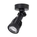 GLOBOSTAR® GARDENINI 61548 Φωτιστικό Σποτ LED 5W 550lm 38° DC 24V Αδιάβροχο IP68 Μπλε Dimmable - Lumileds SMD Chip - Μαύρο - Μ7 x Π7 x Υ14.5cm - 3 Χρόνια Εγγύηση - Image 2