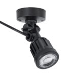 GLOBOSTAR® GARDENINI 61548 Φωτιστικό Σποτ LED 5W 550lm 38° DC 24V Αδιάβροχο IP68 Μπλε Dimmable - Lumileds SMD Chip - Μαύρο - Μ7 x Π7 x Υ14.5cm - 3 Χρόνια Εγγύηση - Image 3