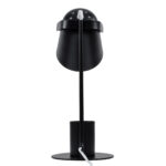 GLOBOSTAR® PENCASE 61563 Μοντέρνο Επιτραπέζιο Φωτιστικό Πορτατίφ με Ντουί 1 x E27 AC 220-240V IP20 - Μαύρο - Μ12 x Π15 x Υ38cm - Image 4