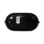 GLOBOSTAR® BOATLIGHT 61583 Vintage Φωτιστικό Καραβοχελώνα Τοίχου & Οροφής με Ντουί 1 x E27 AC 220-240V Αδιάβροχο IP65 - Μαύρο Ματ - Μ21 x Π10.4 x Υ9cm - Image 6