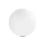 GLOBOSTAR® AGROS 61594 Φωτιστικό Κήπου με Ντουί 1 x E27 AC 220-240V Αδιάβροχο IP65 - Λευκό & Μάυρο - Μ20 x Π20 x Υ22cm - Image 4