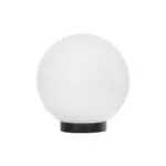 GLOBOSTAR® AGROS 61594 Φωτιστικό Κήπου με Ντουί 1 x E27 AC 220-240V Αδιάβροχο IP65 - Λευκό & Μάυρο - Μ20 x Π20 x Υ22cm - Image 5
