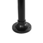 GLOBOSTAR® AGROS 61596 Φωτιστικό Κολωνάκι Κήπου με Ντουί 1 x E27 AC 220-240V Αδιάβροχο IP65 - Λευκό & Μάυρο - Μ20 x Π20 x Υ100cm - Image 6