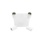 kelvo® SPOTA KLV-101-0147 Κινούμενο Φωτιστικό Σποτ Οροφής για 4 Λάμπες MR16 με Ντουί GU10 AC 220-240V IP20 - Λευκό Ματ - Μ26 x Π26 x Υ14cm - Image 5