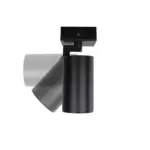 kelvo® SPOTA KLV-101-0134 Κινούμενο Φωτιστικό Σποτ Οροφής για Λάμπα MR16 με Ντουί GU10 AC 220-240V IP20 - Μαύρο Ματ - Μ7 x Π6 x Υ14cm - Image 4
