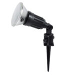 GloboStar® GRASEDO 61613 Καρφωτή Βάση Κήπου με Ντουί E27 για Λάμπα Σποτ PAR38 - Αδιάβροχη IP67 - Υψηλής Αντοχής ABS - VDE Certified - Φ7.6 x Υ43.5cm - Μαύρο - 5 Years Warranty - Image 3