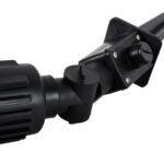 GloboStar® GRASEDO 61613 Καρφωτή Βάση Κήπου με Ντουί E27 για Λάμπα Σποτ PAR38 - Αδιάβροχη IP67 - Υψηλής Αντοχής ABS - VDE Certified - Φ7.6 x Υ43.5cm - Μαύρο - 5 Years Warranty - Image 6