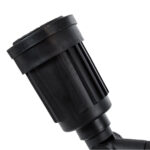 GloboStar® GRASEDO 61616 Βάση Κήπου με 2 Ντουί E27 για Λάμπες Σποτ PAR38 - Αδιάβροχη IP67 - Υψηλής Αντοχής ABS - VDE Certified - Μ40 x Π9.5 x Υ22cm - Μαύρο - 5 Years Warranty - Image 5