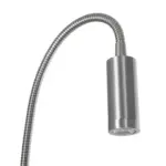 GLOBOSTAR® GOOSE 61691 Μοντέρνο Φωτιστικό Τοίχου - Απλίκα Ξενοδοχείου Reading Light LED 3W 300lm 36° AC 220-240V IP20 Θερμό Λευκό 2700K - CREE XPE Chip & TÜV SÜD Driver - Νίκελ Βούρτσας - Μ6.5 x Π15 x Υ24.5cm - 3 Χρόνια Εγγύηση - Image 5