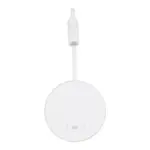 GLOBOSTAR® GOOSE 61693 Μοντέρνο Φωτιστικό Τοίχου - Απλίκα Ξενοδοχείου Reading Light με Φορτιστή USB 3A LED 6W 600lm 36° & 360° AC 220-240V IP20 Θερμό Λευκό 2700K - CREE XPE & Lumileds SMD Chip - Λευκό Ματ - Μ15.5 x Π15 x Υ30.5cm - 3 Χρόνια Εγγύηση - Image 3
