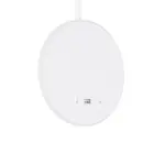 GLOBOSTAR® GOOSE 61693 Μοντέρνο Φωτιστικό Τοίχου - Απλίκα Ξενοδοχείου Reading Light με Φορτιστή USB 3A LED 6W 600lm 36° & 360° AC 220-240V IP20 Θερμό Λευκό 2700K - CREE XPE & Lumileds SMD Chip - Λευκό Ματ - Μ15.5 x Π15 x Υ30.5cm - 3 Χρόνια Εγγύηση - Image 6