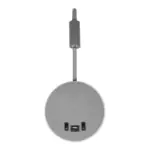 GLOBOSTAR® GOOSE 61694 Μοντέρνο Φωτιστικό Τοίχου - Απλίκα Ξενοδοχείου Reading Light με Φορτιστή USB 3A LED 6W 600lm 36° & 360° AC 220-240V IP20 Θερμό Λευκό 2700K - CREE XPE & Lumileds SMD Chip - Γκρι Ανθρακί Ματ - Μ15.5 x Π15 x Υ30.5cm - 3 Χρόνια Εγγύηση - Image 3