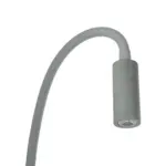 GLOBOSTAR® GOOSE 61694 Μοντέρνο Φωτιστικό Τοίχου - Απλίκα Ξενοδοχείου Reading Light με Φορτιστή USB 3A LED 6W 600lm 36° & 360° AC 220-240V IP20 Θερμό Λευκό 2700K - CREE XPE & Lumileds SMD Chip - Γκρι Ανθρακί Ματ - Μ15.5 x Π15 x Υ30.5cm - 3 Χρόνια Εγγύηση - Image 5