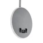 GLOBOSTAR® GOOSE 61694 Μοντέρνο Φωτιστικό Τοίχου - Απλίκα Ξενοδοχείου Reading Light με Φορτιστή USB 3A LED 6W 600lm 36° & 360° AC 220-240V IP20 Θερμό Λευκό 2700K - CREE XPE & Lumileds SMD Chip - Γκρι Ανθρακί Ματ - Μ15.5 x Π15 x Υ30.5cm - 3 Χρόνια Εγγύηση - Image 6