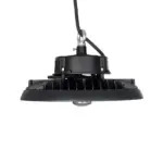 GLOBOSTAR® INDUSTRY 61705 Βιομηχανικό Φωτιστικό Καμπάνα High Bay UFO Τεχνολογίας Smart Group Linkable Control System 2.4Ghz με Αισθητήρα Κίνησης Microwave LED 150W 22500lm SDCM<5 90° AC 85-265V Αδιάβροχο IP65 IK08 Φυσικό Λευκό 5000K - 275 x Sanan Opto SMD Chip & TÜV SÜD Driver - Μαύρο Χυτό Αλουμίνιο - Μ26.5 x Π26.5 x Υ15cm - 5 Χρόνια Εγγύηση - Image 3