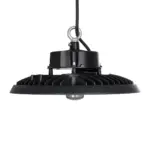GLOBOSTAR® INDUSTRY 61706 Βιομηχανικό Φωτιστικό Καμπάνα High Bay UFO Τεχνολογίας Smart Group Linkable Control System 2.4Ghz με Αισθητήρα Κίνησης Microwave LED 200W 30000lm SDCM<5 90° AC 85-265V Αδιάβροχο IP65 IK08 Φυσικό Λευκό 5000K - 338 x Sanan Opto SMD Chip & TÜV SÜD Driver - Μαύρο Χυτό Αλουμίνιο - Μ30 x Π30 x Υ16cm - 5 Χρόνια Εγγύηση - Image 3