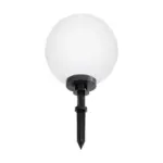 GLOBOSTAR® AGROS 61709 Φωτιστικό Κήπου / Καρφωτό με Ντουί 1 x E27 AC 220-240V Αδιάβροχο IP65 - Λευκό & Μάυρο - Μ40 x Π40 x Υ74cm - Image 4