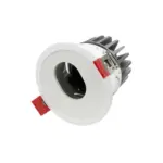 kelvo® ASYMMETRICAL KLV-101-0133 Χωνευτό Φωτιστικό Downlight Σποτ LED 7W 875lm 15°x30° AC 220-240V IP20 Φυσικό Λευκό 4500K - Bridgelux COB Chip & TÜV SÜD Driver - Λευκό Ματ - Μ8.3 x Π8.3 x Υ8.2cm / Q7.3cm - 5 Χρόνια Εγγύηση - Image 3