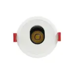 kelvo® ASYMMETRICAL KLV-101-0133 Χωνευτό Φωτιστικό Downlight Σποτ LED 7W 875lm 15°x30° AC 220-240V IP20 Φυσικό Λευκό 4500K - Bridgelux COB Chip & TÜV SÜD Driver - Λευκό Ματ - Μ8.3 x Π8.3 x Υ8.2cm / Q7.3cm - 5 Χρόνια Εγγύηση - Image 4
