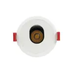kelvo® ASYMMETRICAL KLV-101-0131 Χωνευτό Φωτιστικό Downlight Σποτ LED 7W 840lm 15°x30° AC 220-240V IP20 Θερμό Λευκό 2700K - Bridgelux COB Chip & TÜV SÜD Driver - Λευκό Ματ - Μ8.3 x Π8.3 x Υ8.2cm / Q7.3cm - 5 Χρόνια Εγγύηση - Image 4