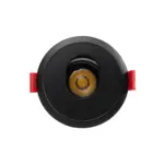 kelvo® ASYMMETRICAL KLV-101-0130 Χωνευτό Φωτιστικό Downlight Σποτ LED 7W 840lm 15°x30° AC 220-240V IP20 Θερμό Λευκό 2700K - Bridgelux COB Chip & TÜV SÜD Driver - Μαύρο Ματ - Μ8.3 x Π8.3 x Υ8.2cm / Q7.3cm - 5 Χρόνια Εγγύηση - Image 4