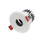 kelvo® PINADO KLV-101-0129 Χωνευτό Φωτιστικό Downlight Σποτ LED 7W 875lm 15° AC 220-240V IP20 Φυσικό Λευκό 4500K - Bridgelux COB Chip & TÜV SÜD Driver - Λευκό Ματ - Μ8.3 x Π8.3 x Υ8.2cm / Q7.3cm - 5 Χρόνια Εγγύηση - Image 3