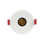 kelvo® PINADO KLV-101-0127 Χωνευτό Φωτιστικό Downlight Σποτ LED 7W 840lm 15° AC 220-240V IP20 Θερμό Λευκό 2700K - Bridgelux COB Chip & TÜV SÜD Driver - Λευκό Ματ - Μ8.3 x Π8.3 x Υ8.2cm / Q7.3cm - 5 Χρόνια Εγγύηση - Image 4