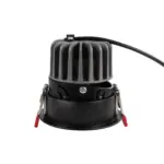 kelvo® PINADO KLV-101-0128 Χωνευτό Φωτιστικό Downlight Σποτ LED 7W 875lm 15° AC 220-240V IP20 Φυσικό Λευκό 4500K - Bridgelux COB Chip & TÜV SÜD Driver - Μαύρο Ματ - Μ8.3 x Π8.3 x Υ8.2cm / Q7.3cm - 5 Χρόνια Εγγύηση - Image 6