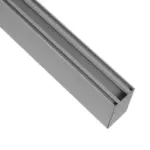 GLOBOSTAR® ALP-LINEAR LUMILINE 61765-3M Επιφανειακό / Κρεμαστό / Επιτοίχιο Προφίλ Αλουμινίου με Λευκό Γαλακτερό Πατητό Κάλυμμα για Ταινίες LED IP20 - Γκρι Ανθρακί Ματ - Μ300 x Π3.5 x Υ7cm - Image 5