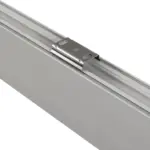 GLOBOSTAR® ALP-LINEAR LUMILINE 61765-3M Επιφανειακό / Κρεμαστό / Επιτοίχιο Προφίλ Αλουμινίου με Λευκό Γαλακτερό Πατητό Κάλυμμα για Ταινίες LED IP20 - Γκρι Ανθρακί Ματ - Μ300 x Π3.5 x Υ7cm - Image 6