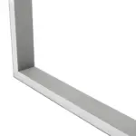 GLOBOSTAR® ALP-CORNER-SIDE90 LUMILINE 61768 Επιφανειακό / Κρεμαστό Προφίλ Αλουμινίου Γωνία με Λευκό Γαλακτερό Πατητό Κάλυμμα για Ταινίες LED IP20 - Γκρι Ανθρακί Ματ - Μ30 x Π3.5 x Υ7cm - Image 4