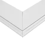 GLOBOSTAR® ALP-CORNER-IN90 LUMILINE 61769 Επιφανειακό / Κρεμαστό Προφίλ Αλουμινίου Γωνία με Λευκό Γαλακτερό Πατητό Κάλυμμα για Ταινίες LED IP20 - Λευκό Ματ - Μ30 x Π3.5 x Υ7cm - Image 6