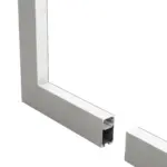 GLOBOSTAR® ALP-CORNER-IN90 LUMILINE 61771 Επιφανειακό / Κρεμαστό Προφίλ Αλουμινίου Γωνία με Λευκό Γαλακτερό Πατητό Κάλυμμα για Ταινίες LED IP20 - Γκρι Ανθρακί Ματ - Μ30 x Π3.5 x Υ7cm - Image 3