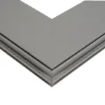 GLOBOSTAR® ALP-CORNER-IN90 LUMILINE 61771 Επιφανειακό / Κρεμαστό Προφίλ Αλουμινίου Γωνία με Λευκό Γαλακτερό Πατητό Κάλυμμα για Ταινίες LED IP20 - Γκρι Ανθρακί Ματ - Μ30 x Π3.5 x Υ7cm - Image 6