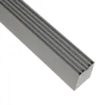 GLOBOSTAR® ALP-LINEAR BRIGHTRAIL 61776-3M Επιφανειακό / Κρεμαστό / Επιτοίχιο Προφίλ Αλουμινίου με Λευκό Γαλακτερό Πατητό Κάλυμμα για Ταινίες LED IP20 - Γκρι Ανθρακί Ματ - Μ300 x Π5 x Υ7.5cm - Image 5