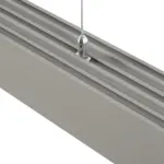 GLOBOSTAR® ALP-LINEAR BRIGHTRAIL 61776-3M Επιφανειακό / Κρεμαστό / Επιτοίχιο Προφίλ Αλουμινίου με Λευκό Γαλακτερό Πατητό Κάλυμμα για Ταινίες LED IP20 - Γκρι Ανθρακί Ματ - Μ300 x Π5 x Υ7.5cm - Image 6