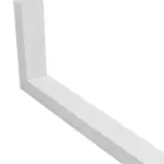 GLOBOSTAR® ALP-CORNER-SIDE90 BRIGHTRAIL 61777 Επιφανειακό / Κρεμαστό Προφίλ Αλουμινίου Γωνία με Λευκό Γαλακτερό Πατητό Κάλυμμα για Ταινίες LED IP20 - Λευκό Ματ - Μ30 x Π5 x Υ7.5cm - Image 5